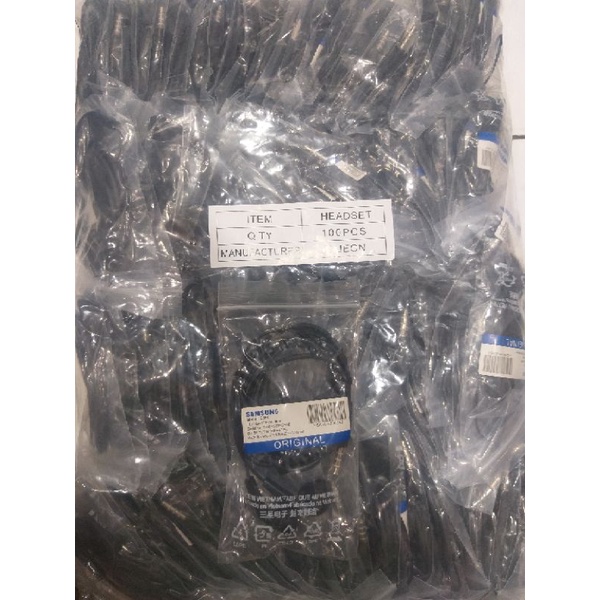 HEADSET HF SAMSUNG BLACK MADE IN VIETNAM