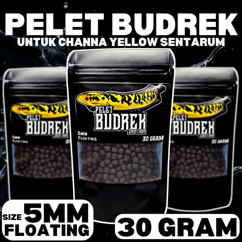 Pelet Budrek Yellow Sentarum 30Gram 5mm SaintHan