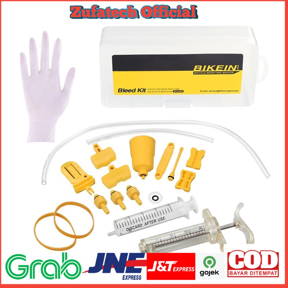 EZmtb Pro Perlengkapan Maintenance Bicycle Modifying Master Bleed Kit Hydraulic dan Gear Sepeda - OMSEHTYL