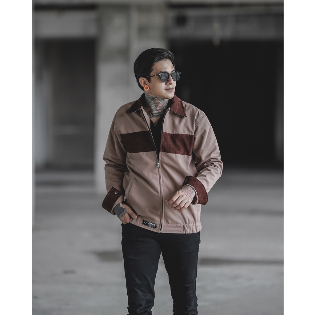 JAKET PRIA CASUAL BASIC