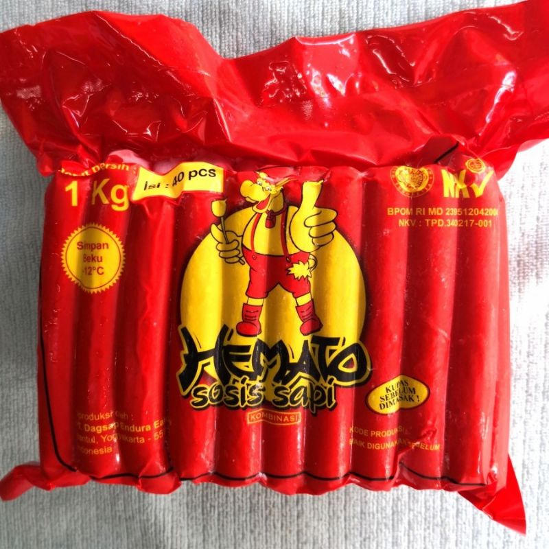 

HEMATO SOSIS SAPI - 1KG - ISI 40PCS