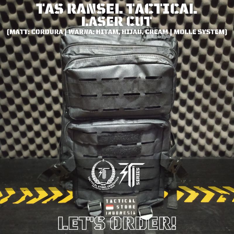 Tas Ransel Tactical Lebanon Laser Cut Mode