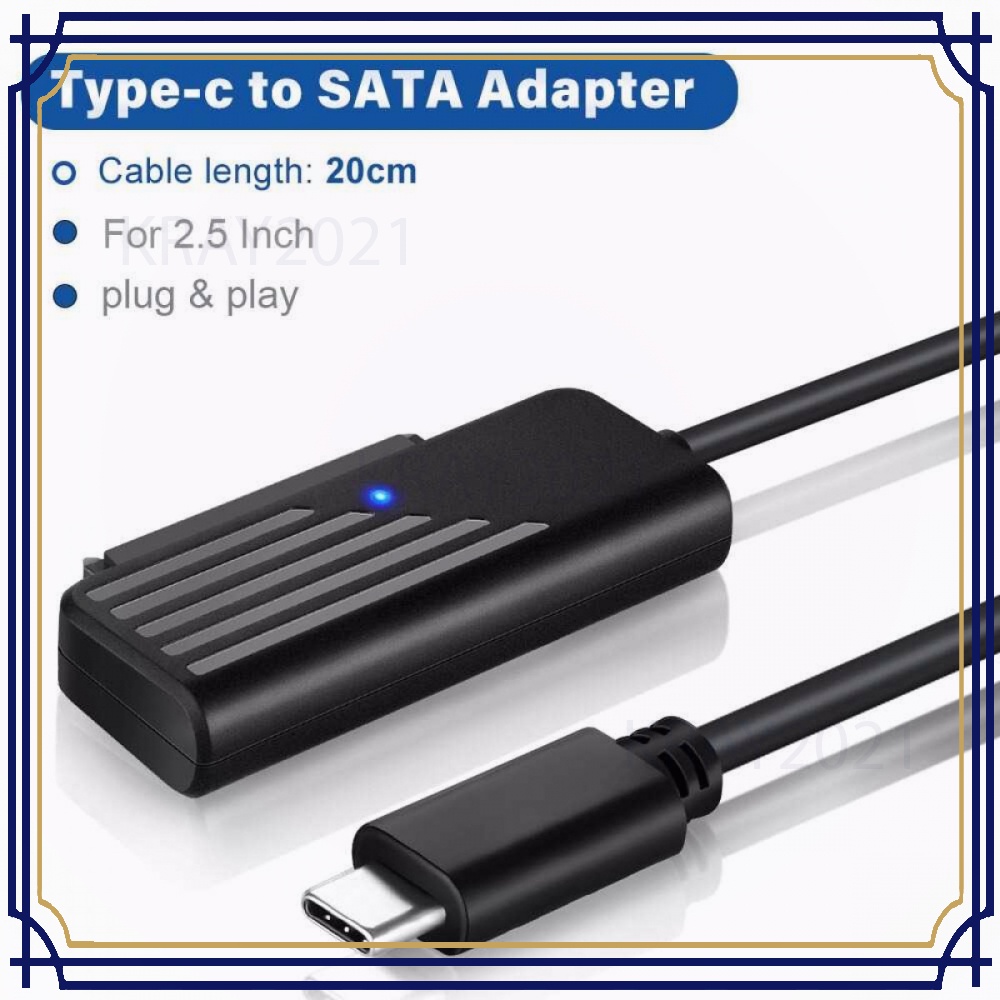 Kabel Adaptor Hardisk USB Type C to SATA 2.5 Inch Support 5G -AP340