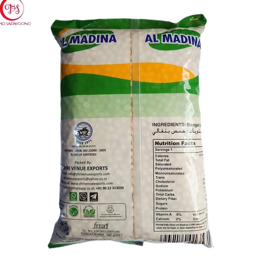 

1.1 Kacang Arab Al Madina 1 Kg - Original Roasted Chickpea Hummus .,.,.,.,