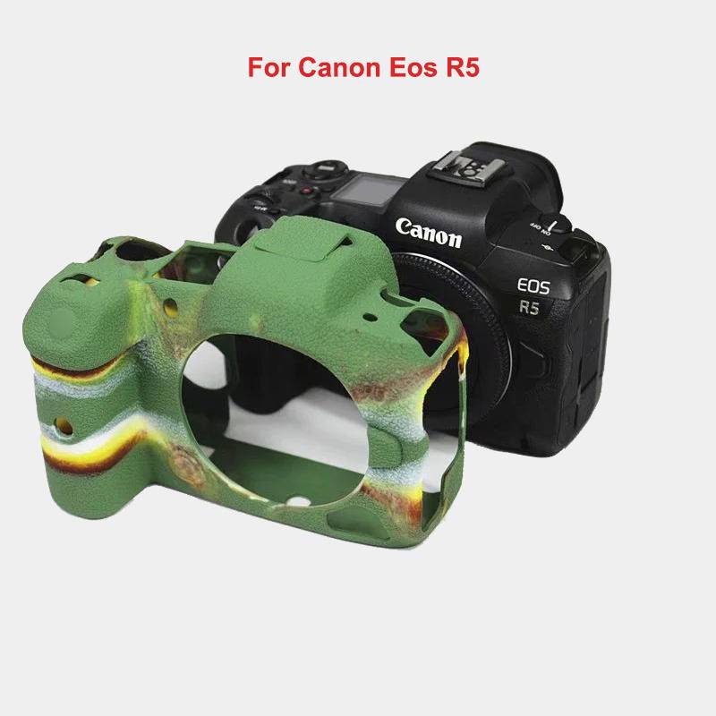 Untuk Canon EOS R R R R5 R6 M50 G7X Mark II Fotografi Aksesoris Tas Karet Cover Pelindung SLR Kamera Lembut Silikon Body Case