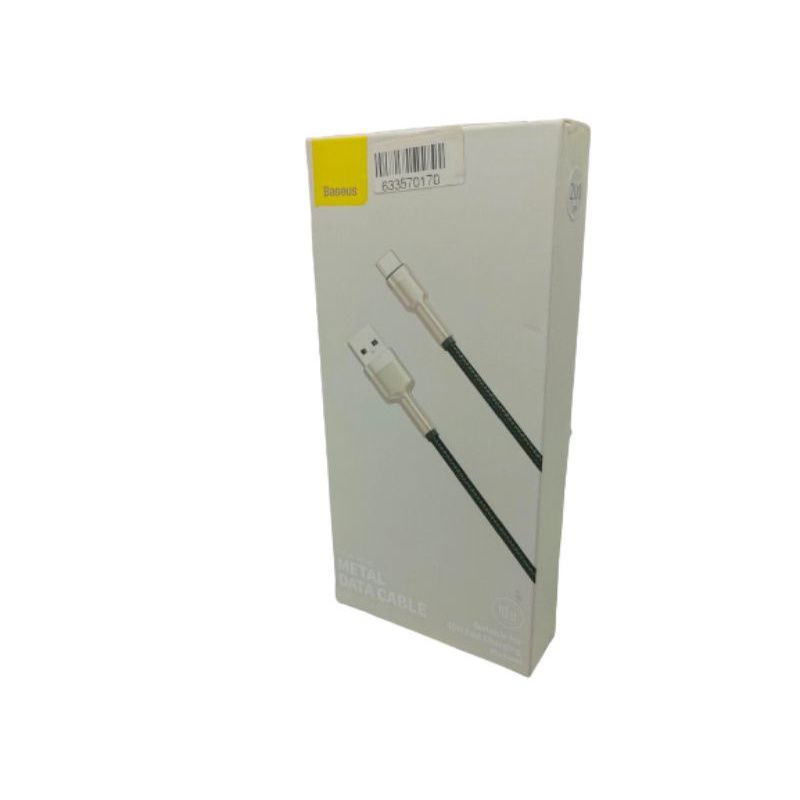 BASEUS Metal Data Cable Type C 40W 5A 2 Meter