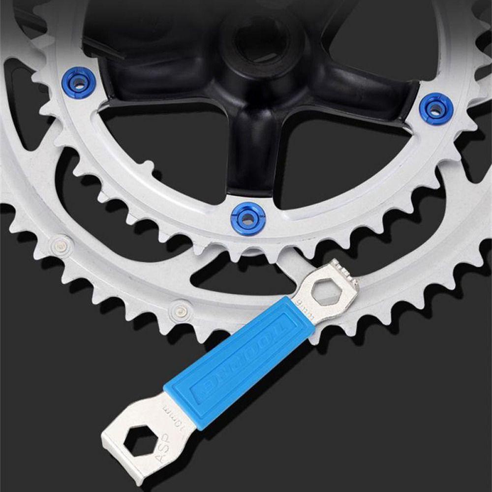 Lanfy Sepeda Gigi Baja Sekrup Sepeda Bagian Sepeda Disc Spike Alat Pelepas Crankset Chain Tool Chainring Baut Kunci Pas Memperbaiki Kunci Pas