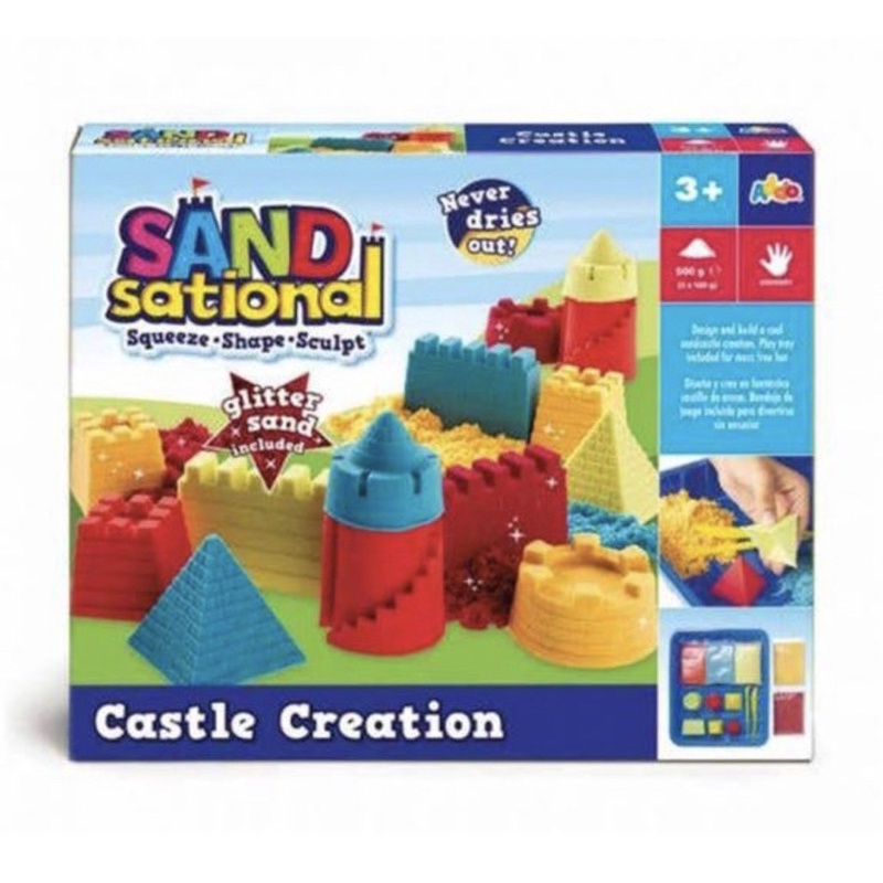 Addo Sandsational Castle Creation - Mainan Pasir Anak Pasir Kinetik