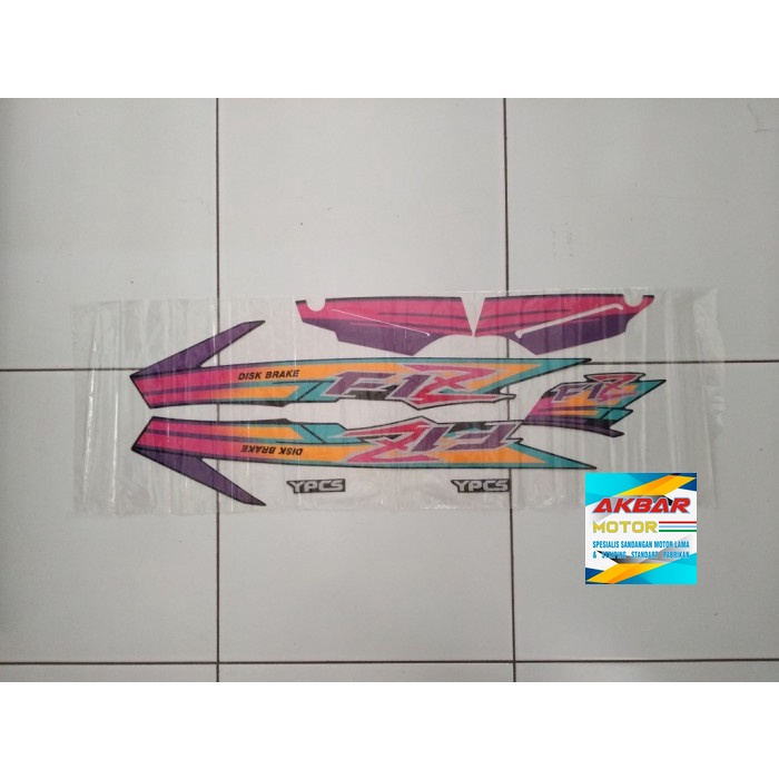 Striping Sticker Yamaha Fiz F1Z 1995 1996 Hitam
