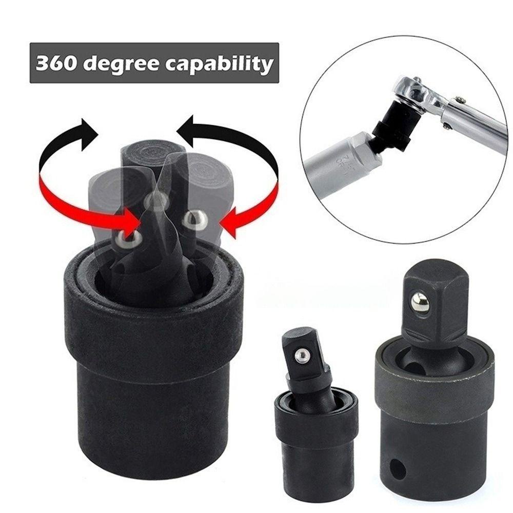 Lanfy Knuckle Joint Air Impact 360derajat Swivel Adjustable Socket Adapter