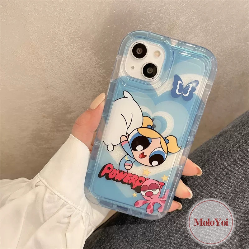 Soft Case TPU Transparan Motif Kartun Untuk iPhone 11 14 13 12 Pro MAX XR 7plus 7 8 6 6S Plus X XS MAX