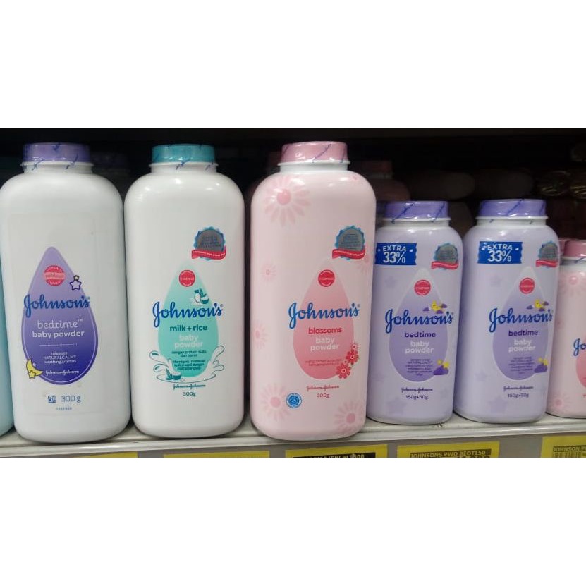 Johnson's Baby Powder Blossom Bedak Bayi Wangi Bunga Segar Pink 500gr