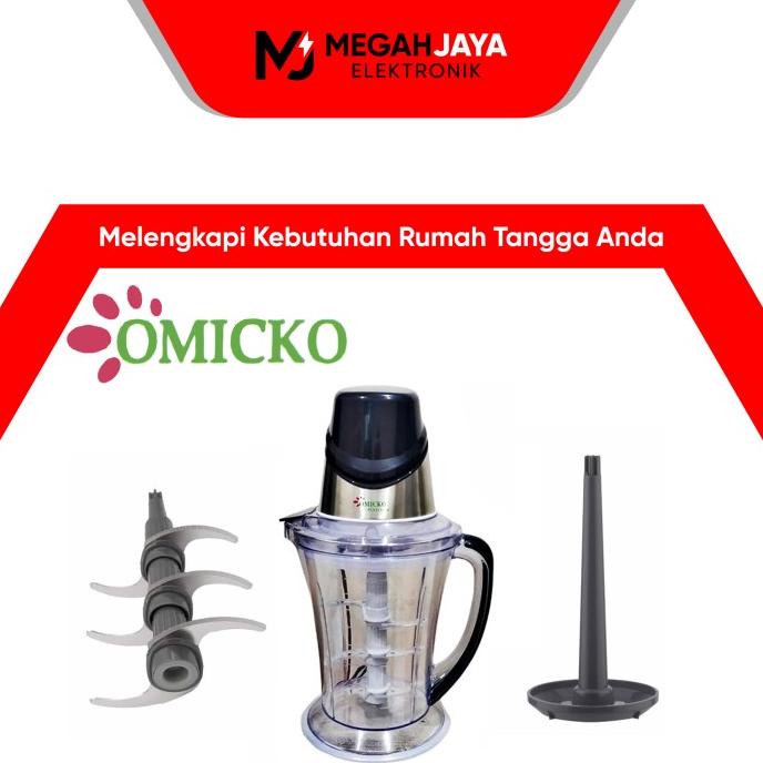 OMICKO CHOPPER / FOOD PROCESSOR OM-828 / OM 829 (PLASTIK / 2 LITER)