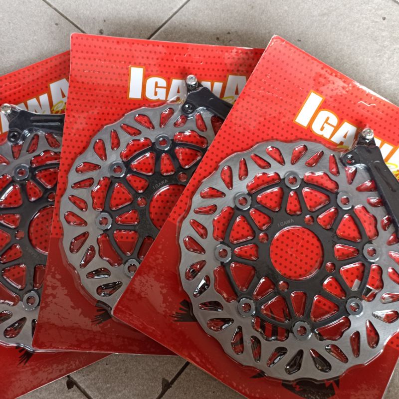 PIRINGAN LEBAR BEAT UK 260 MM vario scoopy dan MOTOR LAINNYA DISK CAKRAM BESAR disc plus breket