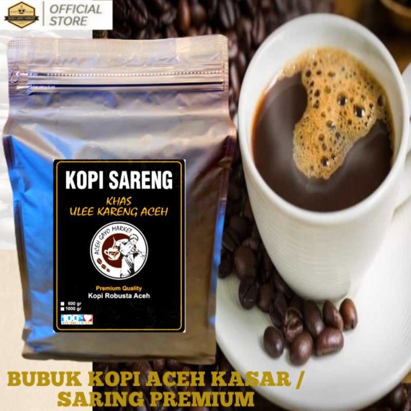 

KOPI KASAR ACEH ASLI BUBUK SARING KHAS ULEE KARENG SOLONG 500gram ROBUSTA GAYO ORIGINAL OLEH OLEH dari TOKO OLSHOP BANDA ACEH.