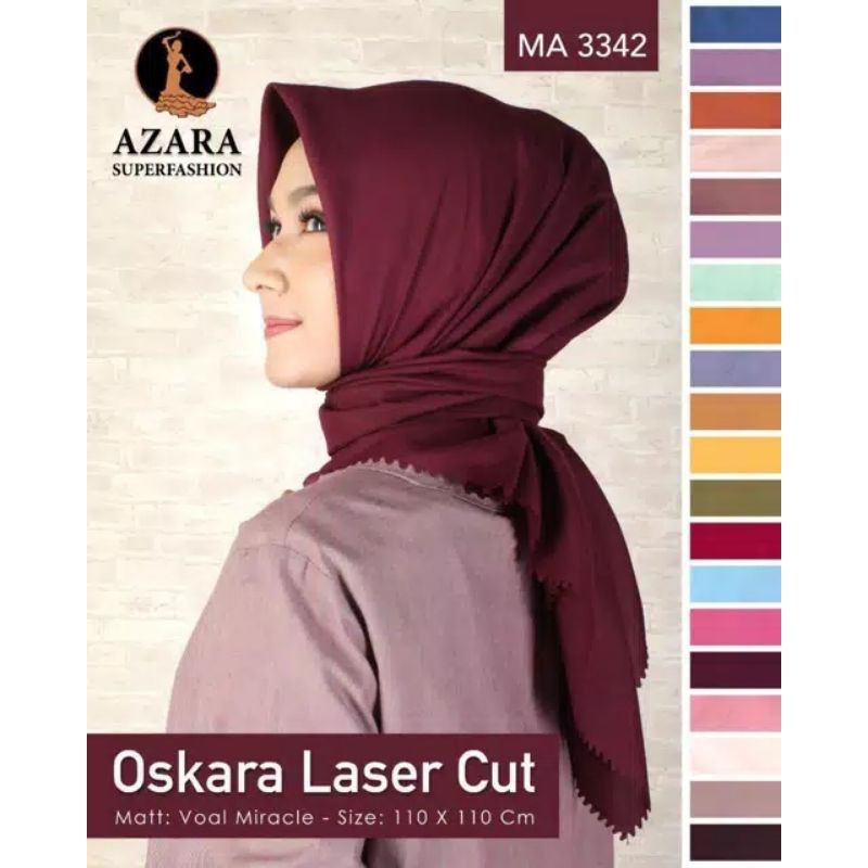 SEGIEMPAT AZARA OSKARA LASER CUT