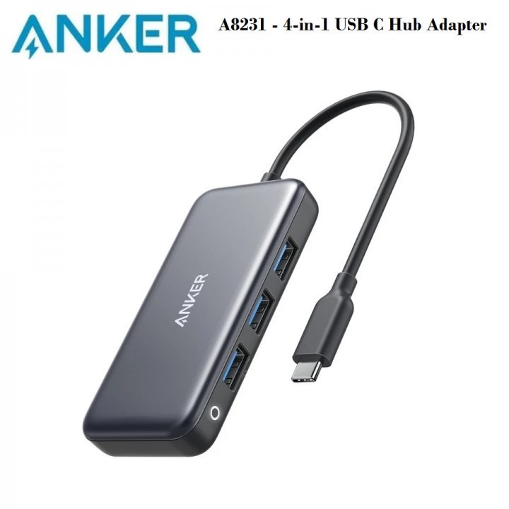 114 ANKER A8231 - PREMIUM 4-in-1 USB-C Hub Adapter