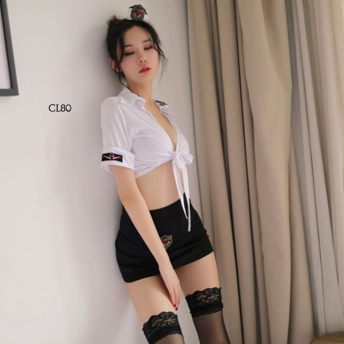 LINGERIE SEKSI KOSTUM COSPLAY SEXY STUDENT PREMIUM CL80 BEST PRODUK