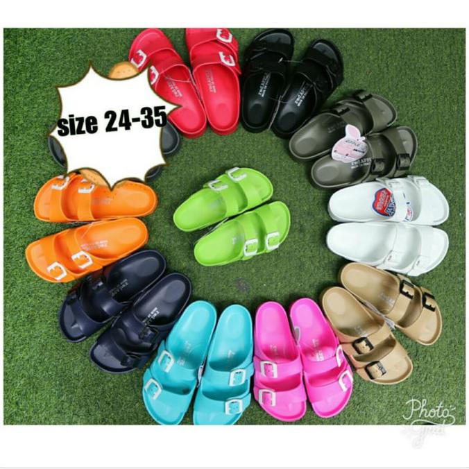 SANDAL ANAK RED APPLE DOUBLE STRAP BG 2562 ORIGINAL THAILAND