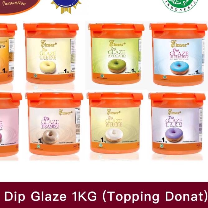 

Banyak Peminat ELMER DIP GLAZE 1KG - All Varian Coklat Topping Donat OD0''