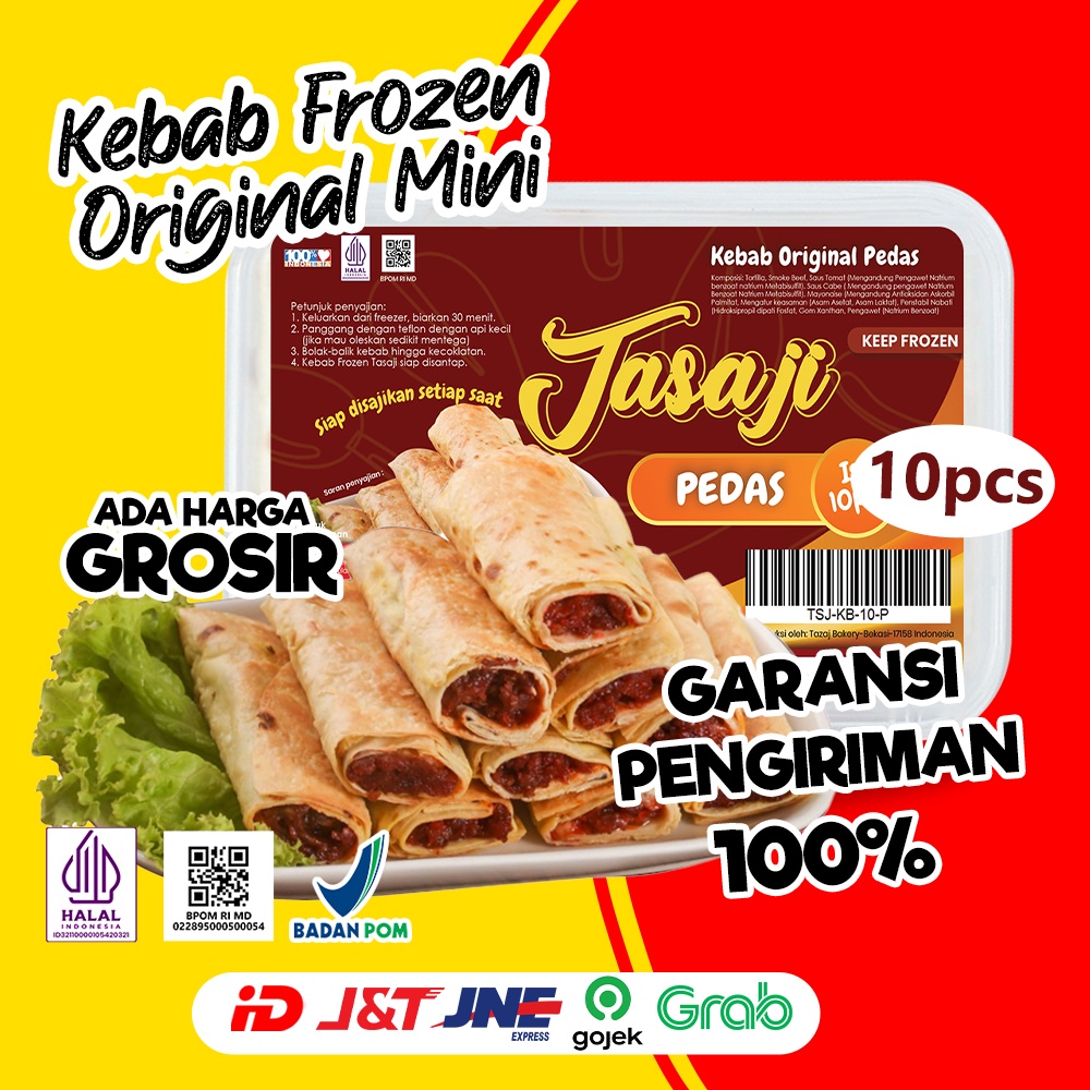 Tasaji Kebab Frozen Mini Isi 10 Hemat