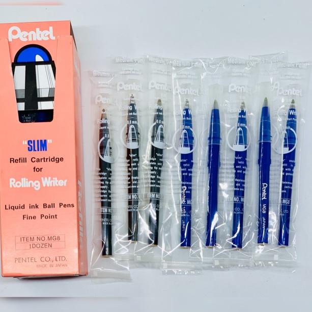 

Kirim sekarang Bolpen / Pulpen Pentel Rolling Pen TR 400 MG8 (pcs) Include Refill 0EC