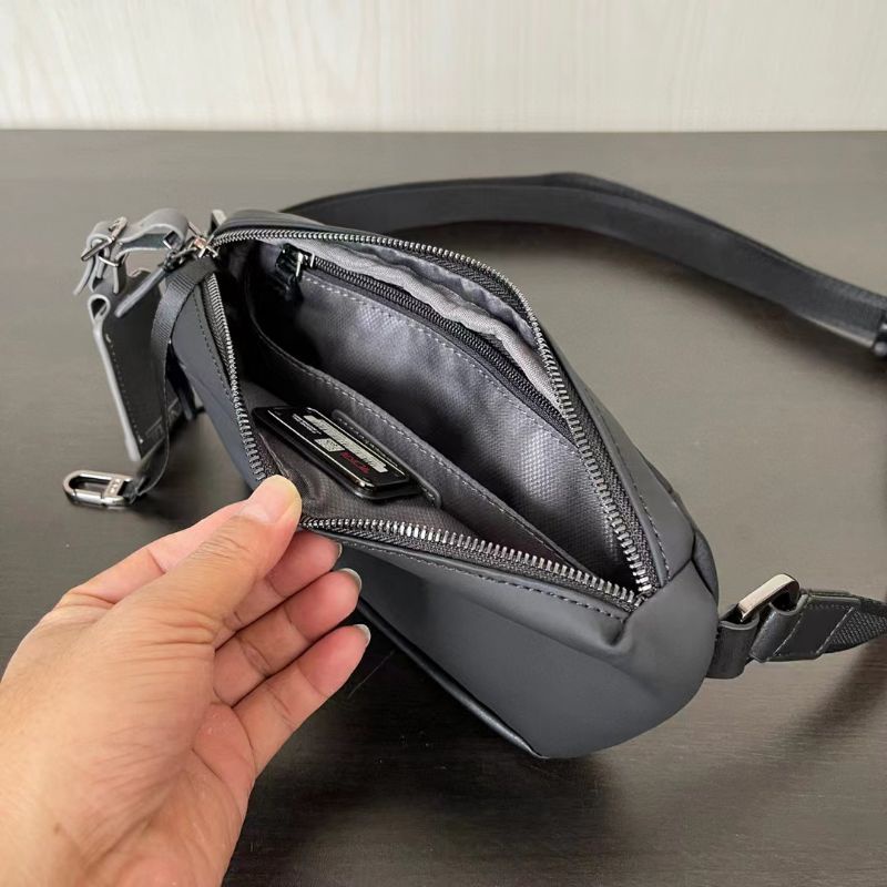 tas slingbag harrison daven waist pack bodybag cowok selempang cewek mirror new p1shoes branded nylon 6602037