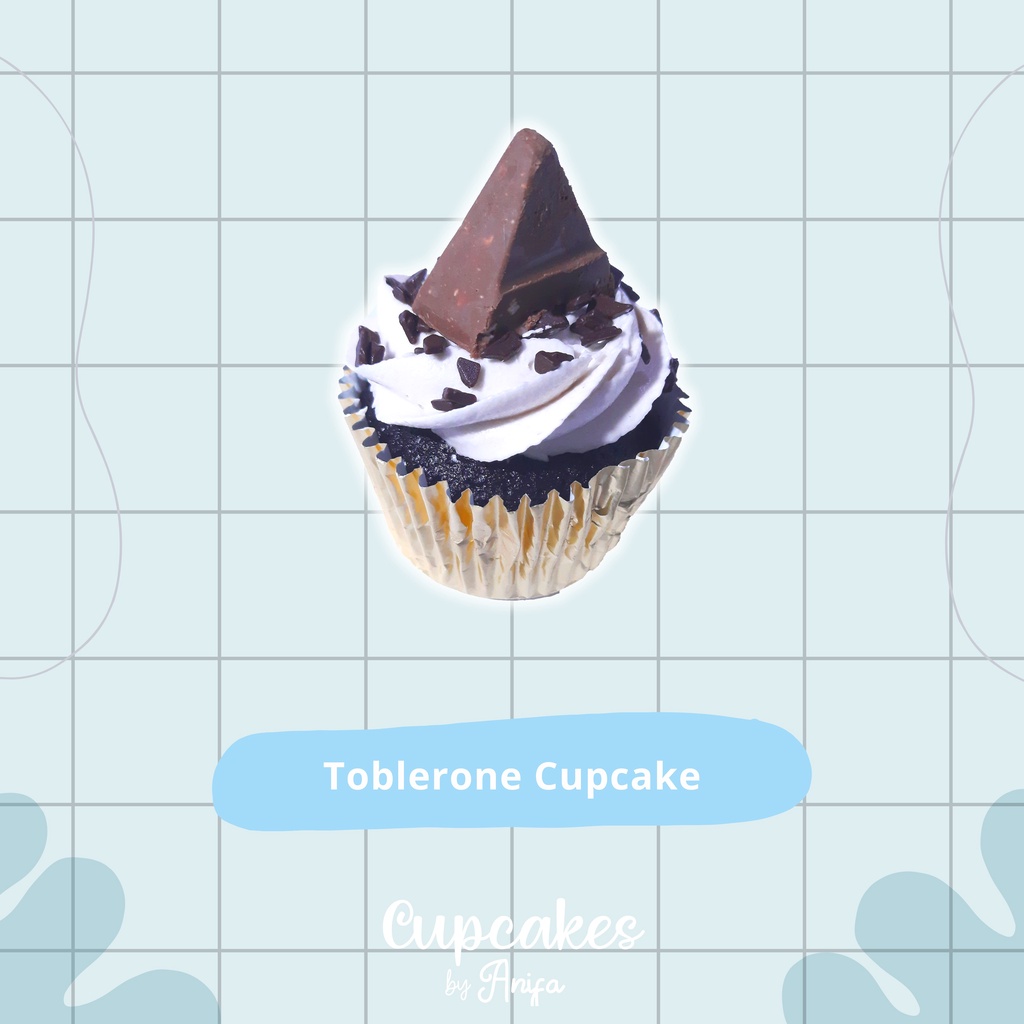 

Toblerone Cupcake