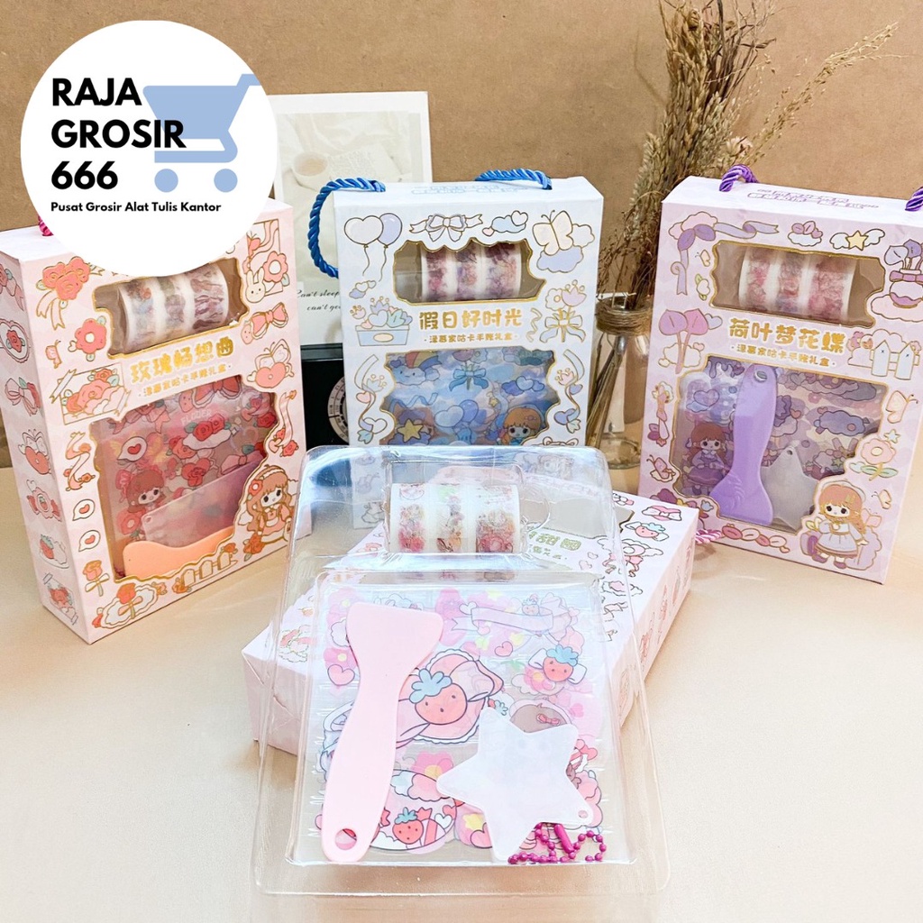 

STIKER JBE-SCV BOX STIKER DAN WASHI TAPE LUCU IMUT BAGUS TERMURAH COD SOUVERNIR KADO UNIK