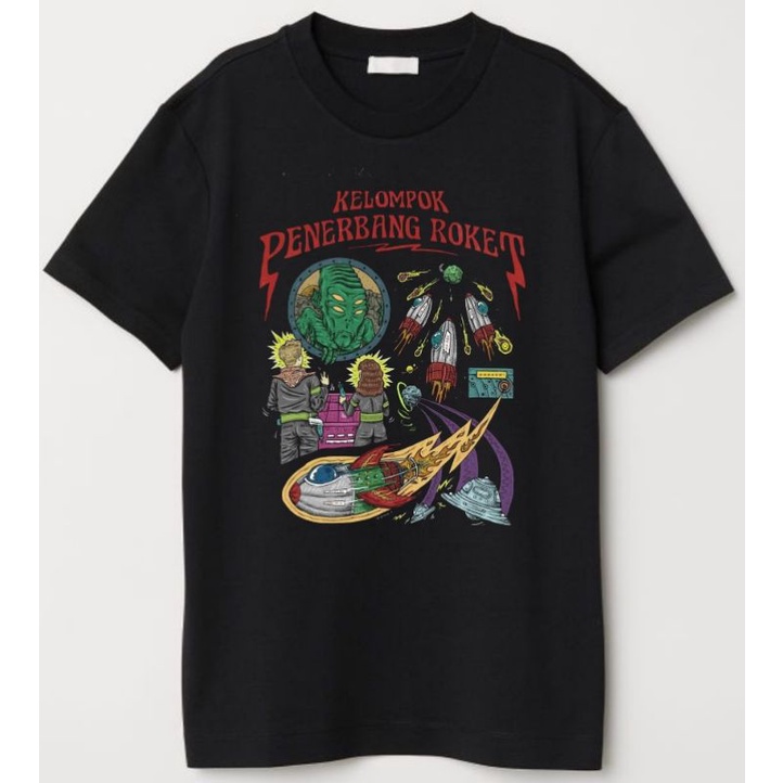 Kelompok Penerbang Roket - Menggilas Batas | Kaos Band Musik Merchandise