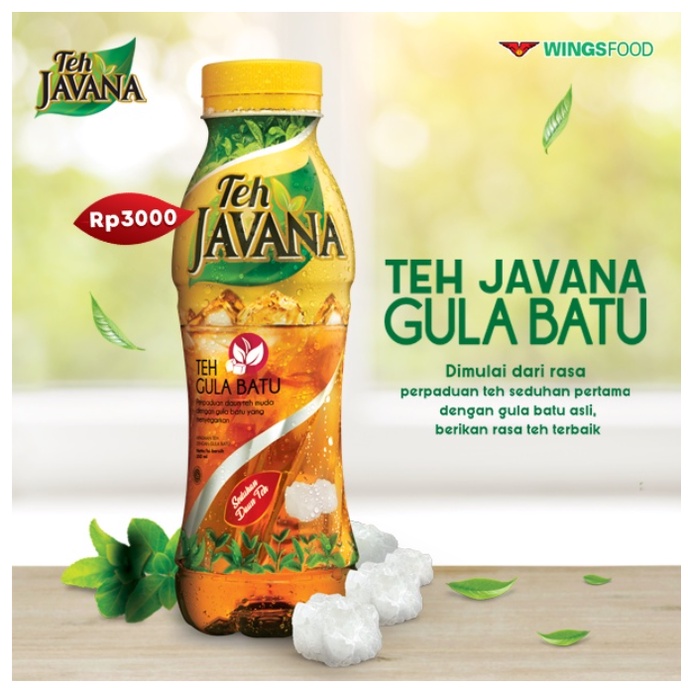 TEH JAVANA 350ML