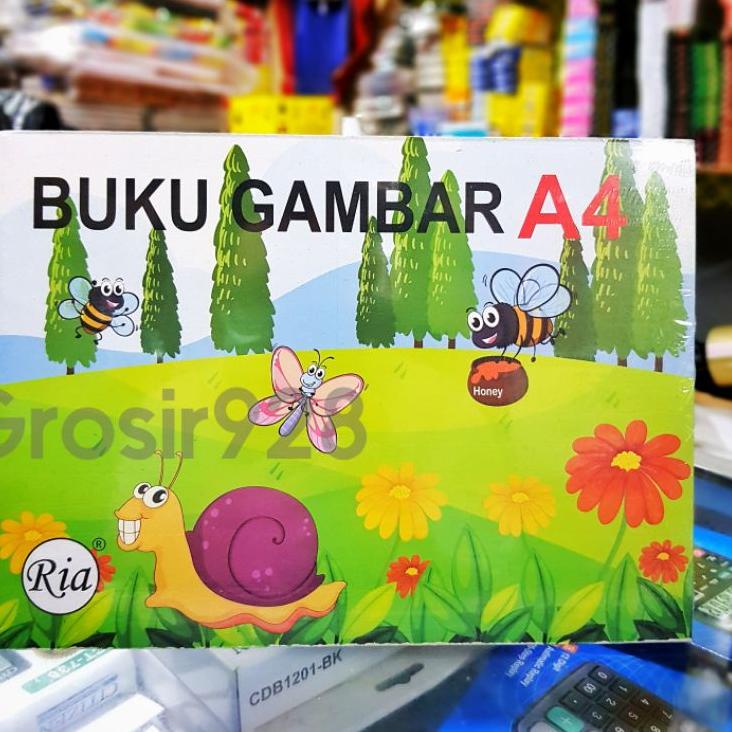 

Kirim Langsung Drawing Book / Buku Gambar A4 Ria (isi 10) GH2,,,