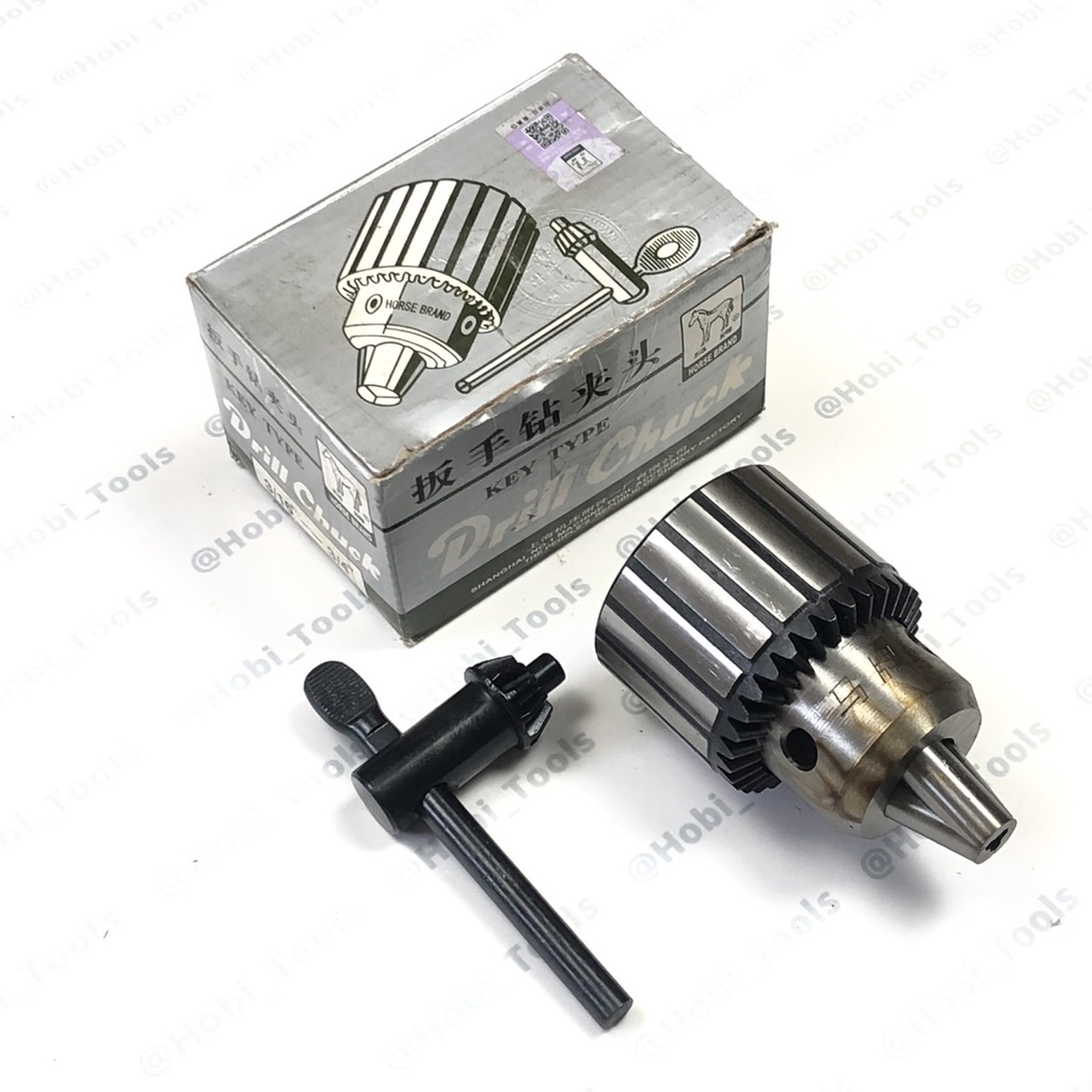 KEPALA BOR DUDUK 20MM B22 - KEYED DRILL CHUCK 20 MM