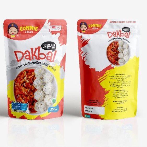 

(PROMO CH868) Eonnie Kitchen Dakbal Ceker Tanpa Tulang ✢