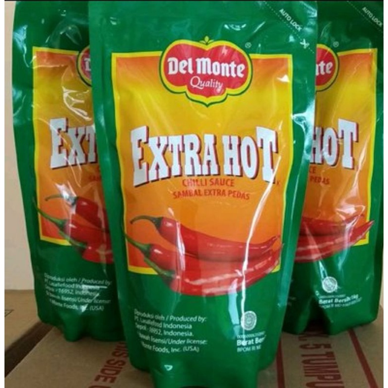 

DELMONTE EXTRA HOT 1 KG / DEL MONTE EXTRA HOT 1 KG / DELMONTE SAMBAL 1 KG / DELMONTE SAUS SAMBAL 1 KG / DEL MONTE SAUS SAMBAL 1 KG / DEL MONTE / DELMONTE / SAUS SAMBAL 1 KG