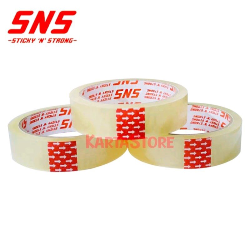 Lakban solasi Bening Jumbo 2inch 500yard 300meter solasi lem packing paket termurah daimaru rabbit tape packing