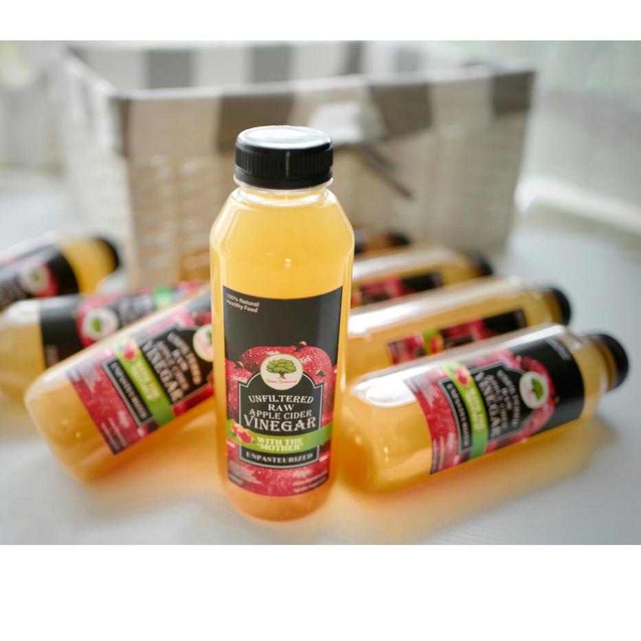 

FREE ONGKIR!Organic Apple Cider Vinegar ( ACV ) 500 ml - Cuka Apel Organik|KD3