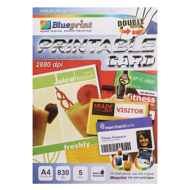 

BLUEPRINT PRINTABLE CARD A4 BP-PCA4830 - PRINT KARTU ID MENU TERLARISS...,,,,,