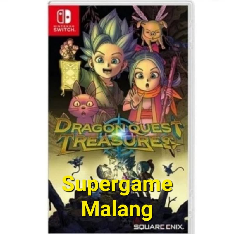 Dragon Quest Treasures Switch Treasure Nintendo Lite V2 Oled Cd Game