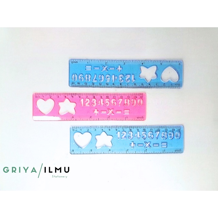 

Penggaris Sablon Kecil 15 Cm (0184126)