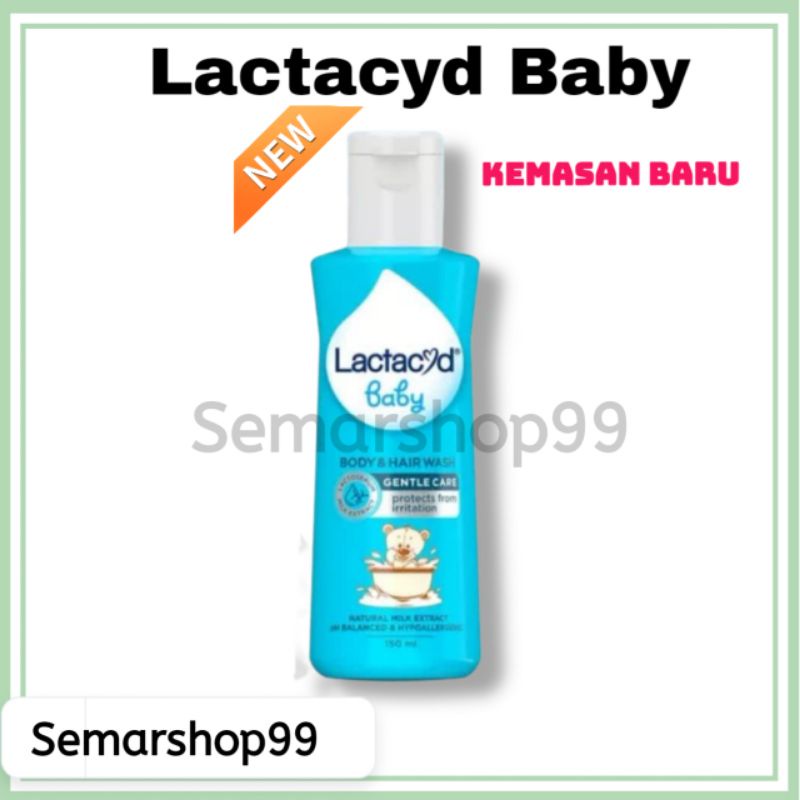 LACTACYD Baby Cleansing and Moisturizing Sabun Bayi 60ml,150ml,250ml &amp; 500ml