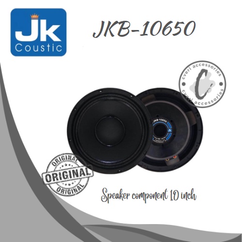JK Coustic JKB10650 Speaker Component 10" Original JKB-10650