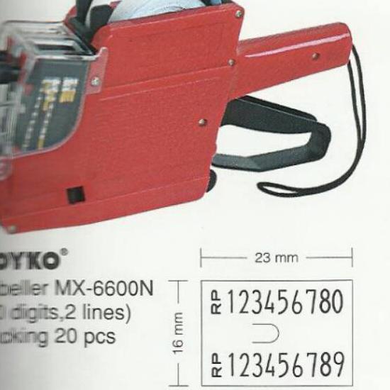 

Best JOYKO MX-6600N (angka-angka) - Label 2 Line # Product & High Quality #ORIGINAL ホン