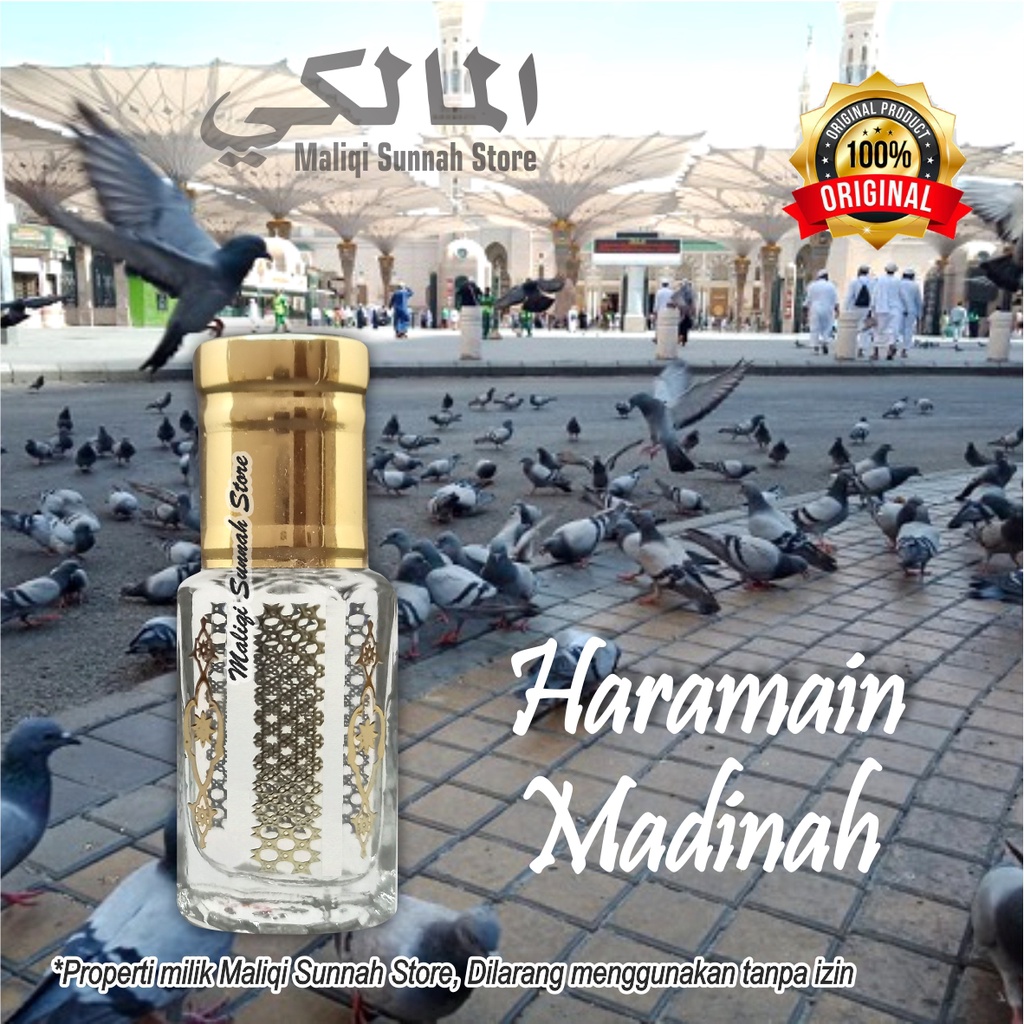 Parfum Arab Haramain Madinah 6ml Original Saudi