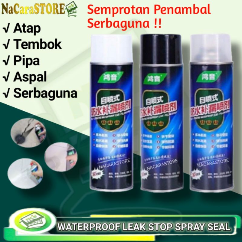 CAIRAN PENAMBAL SERBAGUNA || Spray Anti Bocor Atap Genteng Tembok Retak