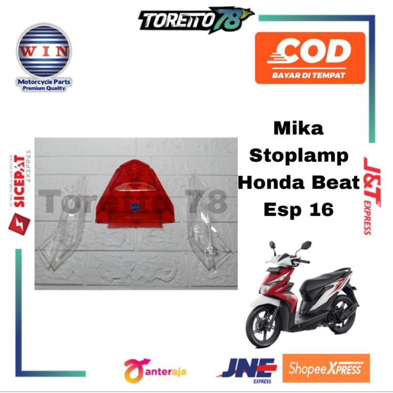 Mika Stoplamp Lampu Belakang Honda Beat Esp 16 Merk Win