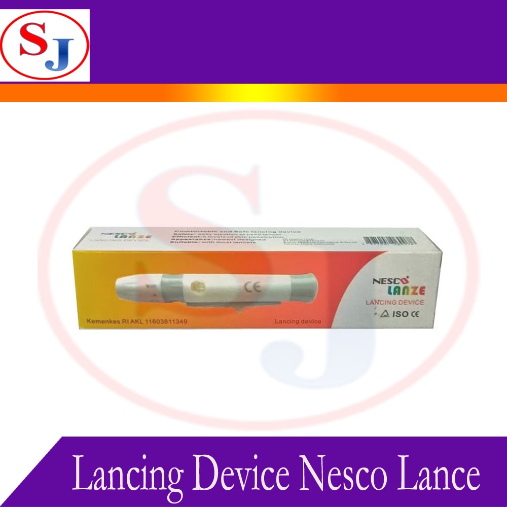 Lancing Device Nesco Lanze / Pen Bekam / Pen Jarum Bekam