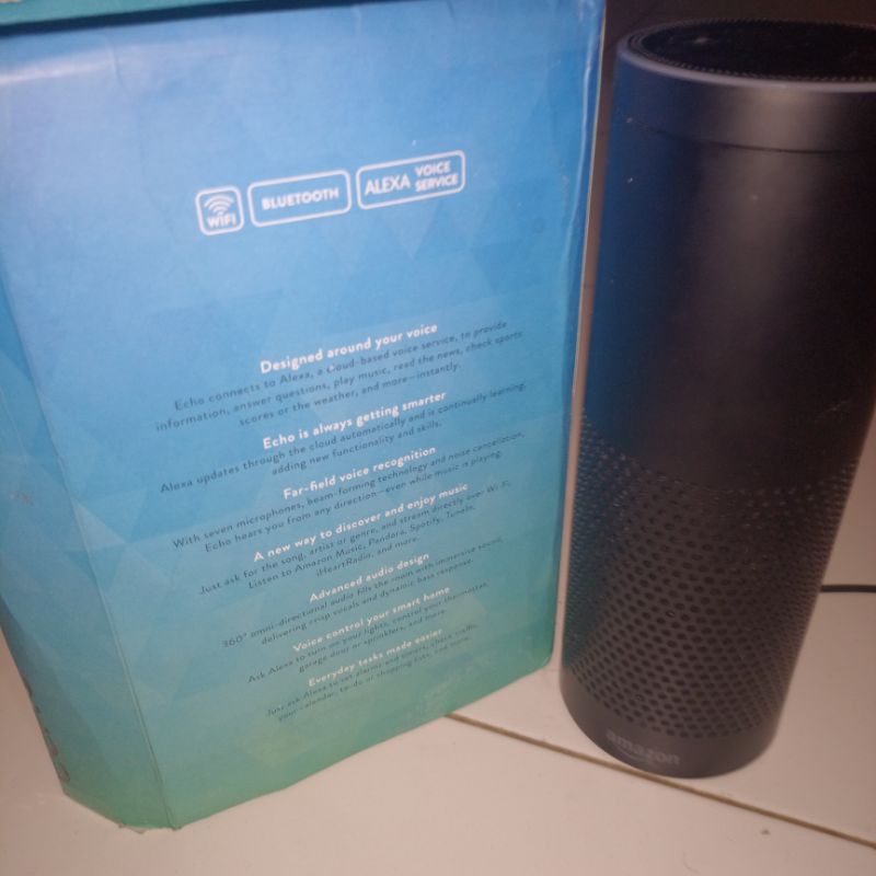 Speaker super bass Alexa amazon echo