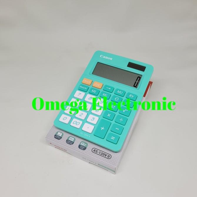 

Canon As-120V Calculator Desktop Kalkulator Stylish Warna Colorful As