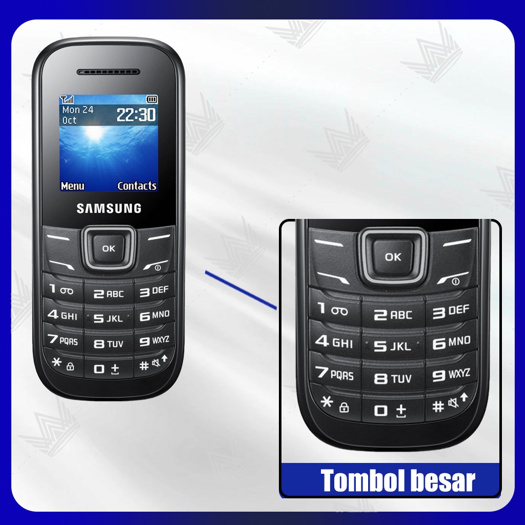 Hp samsung GSM gt e1205/e1200 murah baru single sim